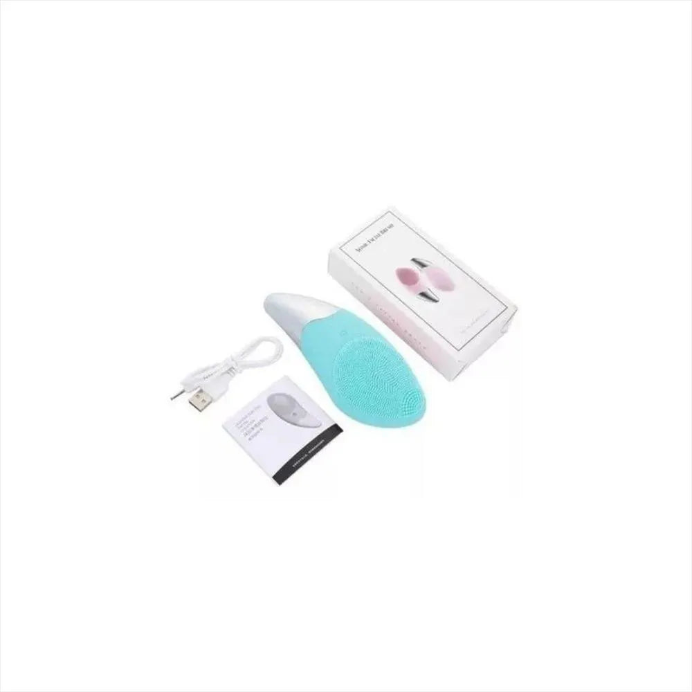 Cepillo limpiador facial sónico