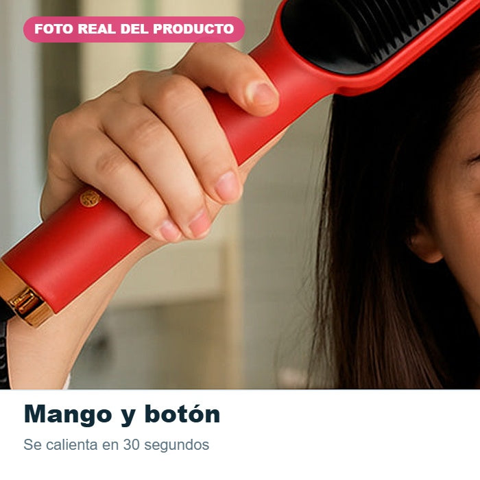 Cepillo Alisador Iónico para Cabello